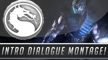 Mortal Kombat X | Character Intro Dialogue Montage! (Mortal Kombat 10)