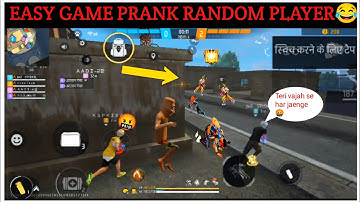 Easy Game Prank On Random Players Gone Wrong Public Demand 😂-Garena Free Fire Max (Max Gaming ffx)