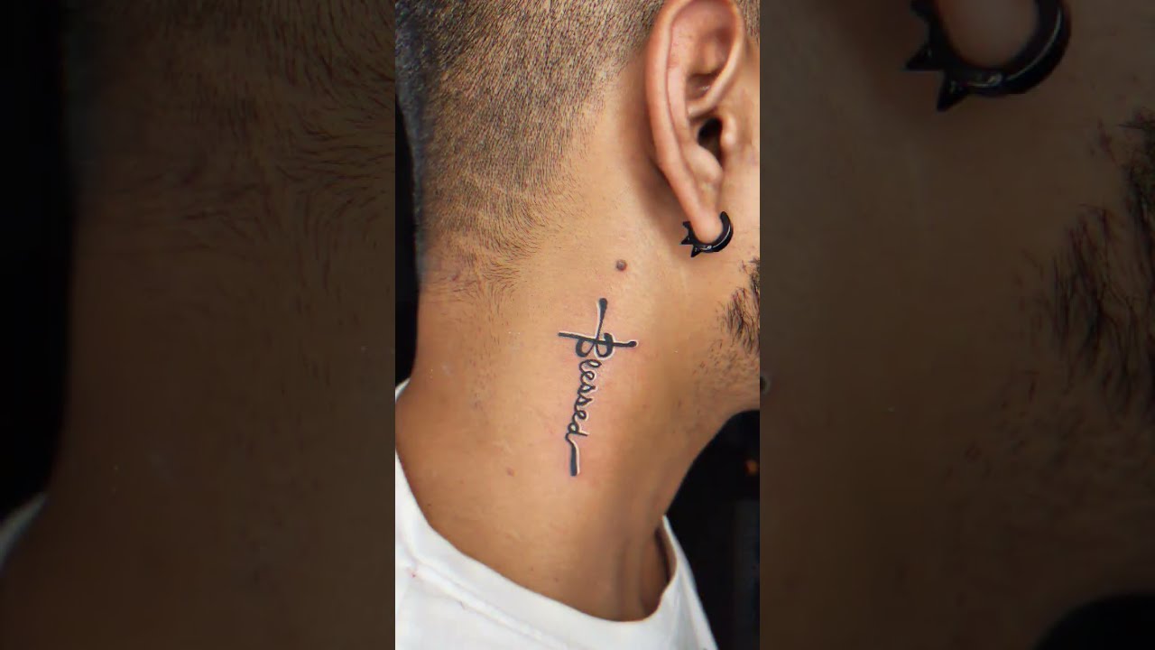 Share 50+ blessed neck tattoo super hot