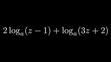 How to Combine Two Logarithms into a Single Logarithm using Properties of Logs