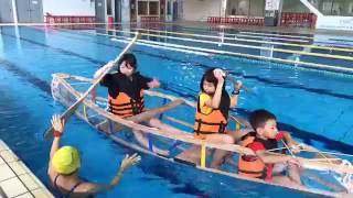 自己造獨木舟! 淡水國民運動中心 DIY Canoe Challenge