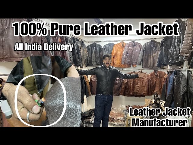 Designer Leather Jacket Manufacturers,Designer Leather Jacket Latest Price  in India from Suppliers Wholesalers