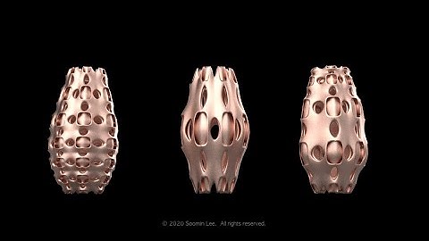 [Grasshopper tutorial 001] Parametric Vase Design