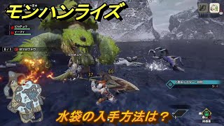 モンハンライズサンブレイク 水袋の入手方法は? 【MHRISE】