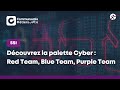 Dcouvrez la palette cyber  red team blue team purple team ssi