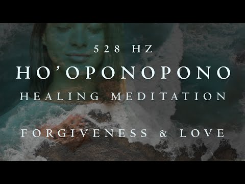 Ho'oponopono Healing Meditation 🙏 9 hr Overnight Affirmations for Sleep🙏 Forgiveness \u0026 Love 528HZ