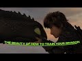 The beauty of how to train your dragon