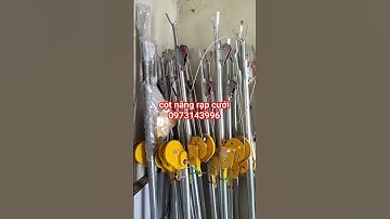 cột nâng rạp, tời quay tay rạp cưới, cây nâng cột rạp giá rẻ, tời tự khoá 550kg #tời_tự_hãm #tời