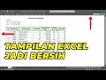 Cara Menyembunyikan Gridlines, Headings, Formula Bar, dan Ribbon di Excel | Tampilan Jadi Bersih