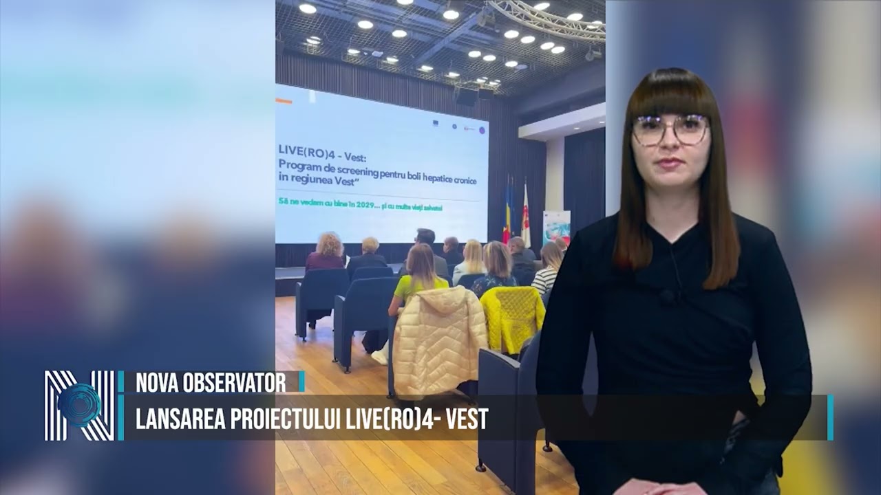 Lansarea proiectului LIVE(RO)4- Vest