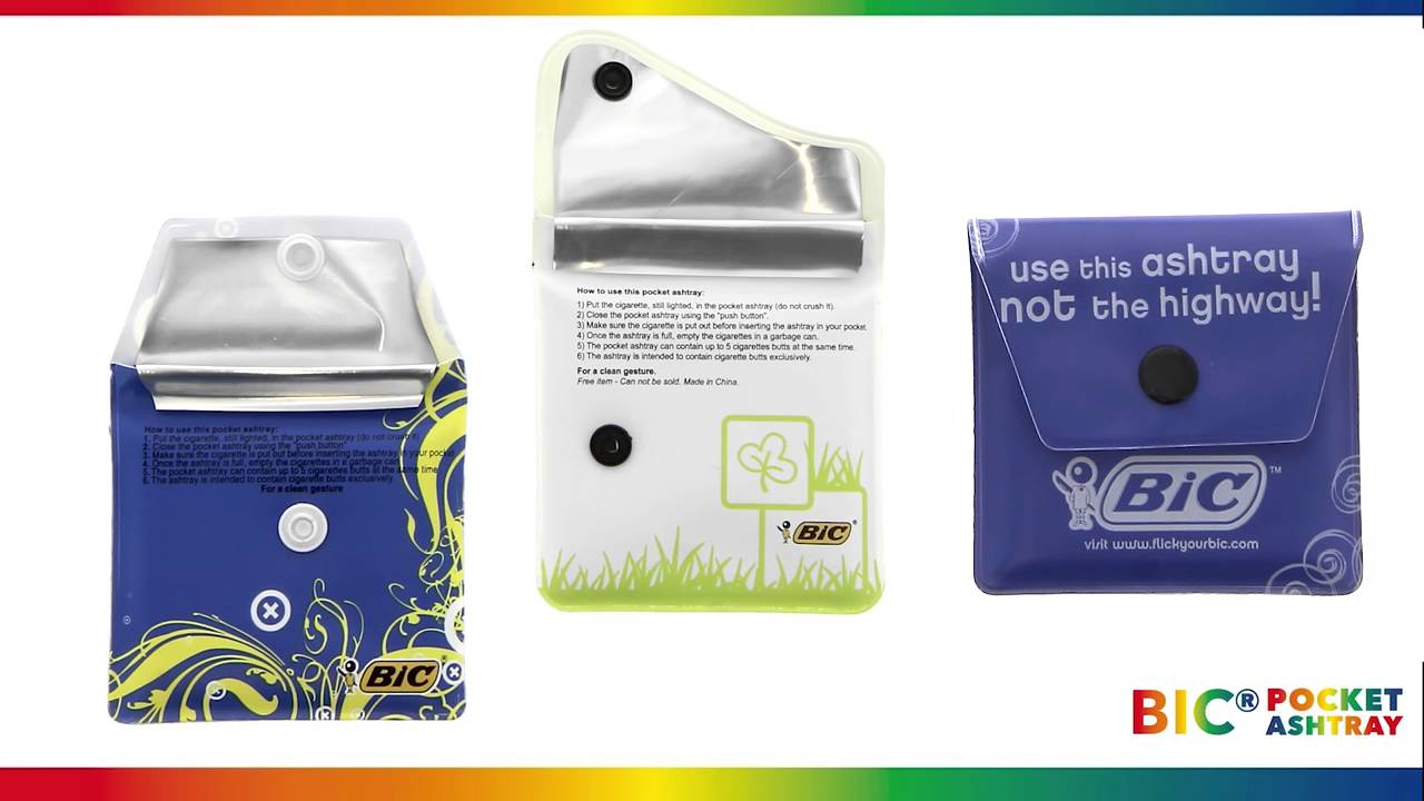 Pocket Ashtray YouTube