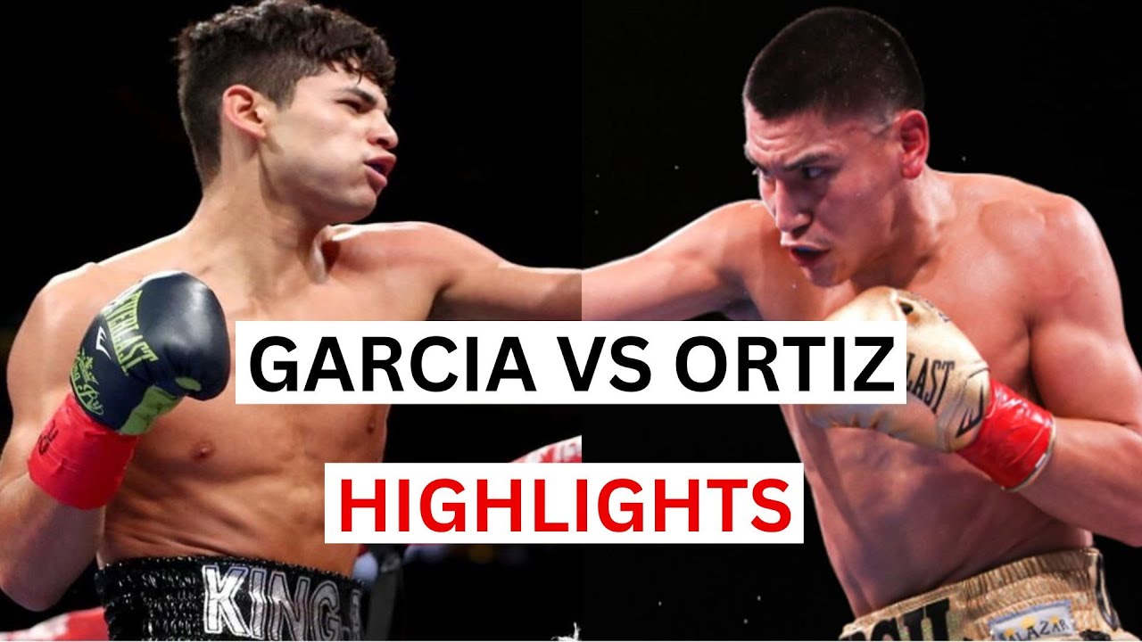 Vergil Ortiz Jr vs Ryan Garcia Highlights & Knockouts