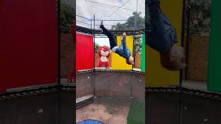 Wu Chun teaches Lobby a backflip!!