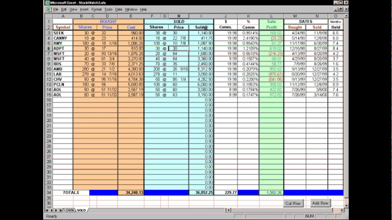 STOCK MAINTAIN TEMPLATE Excel - YouTube