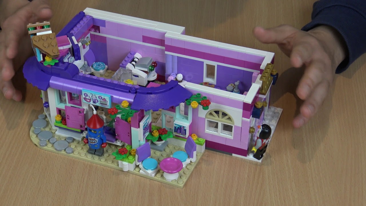 Extended Lego Friends Set 41336 Emma S Art Cafe