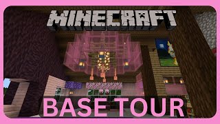 MINECRAFT BASE TOUR - CHERRY TREE HOUSE