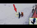 ¡Un maquinista detiene su tren al ver en la nieve una CRIATURA! ¡Lo que pasó después fue INCREÍBLE!
