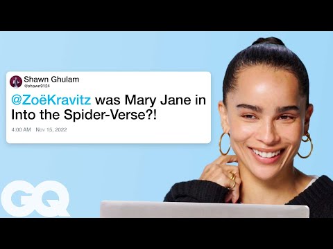 Zoë Kravitz Replies to Fans on the Internet | Actually Me | GQ