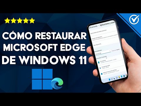 ¿Cómo restaurar el navegador MICROSOFT EDGE de Windows 11? - Sigue navegando