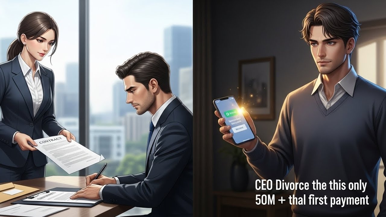 📕My CEO wife divorced me after 5 years, offered 50M. I signed, but it was just her first payment.