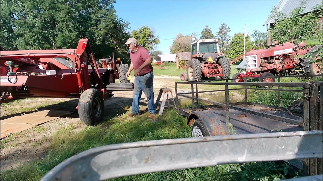 Case IH 8309 Discbine re-assembly: Bringing it back to life! - YouTube