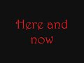 Here and Now - Luther Vandross (Lyrics)