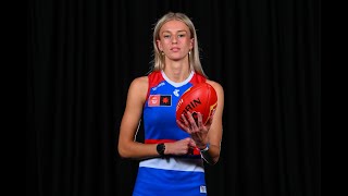 Kristie-Lee Weston-Turner has INSANE speed 👀 | Pick 1, Western Bulldogs | 2023 AFLW Draft