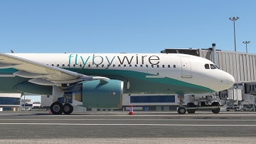 Exploring the FlyByWire Airbus A320 while flying from Brisbane to Sydney in Flight Simulator