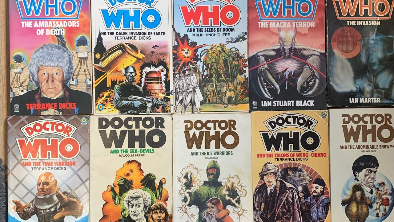 My Doctor Who Target book collection YouTube
