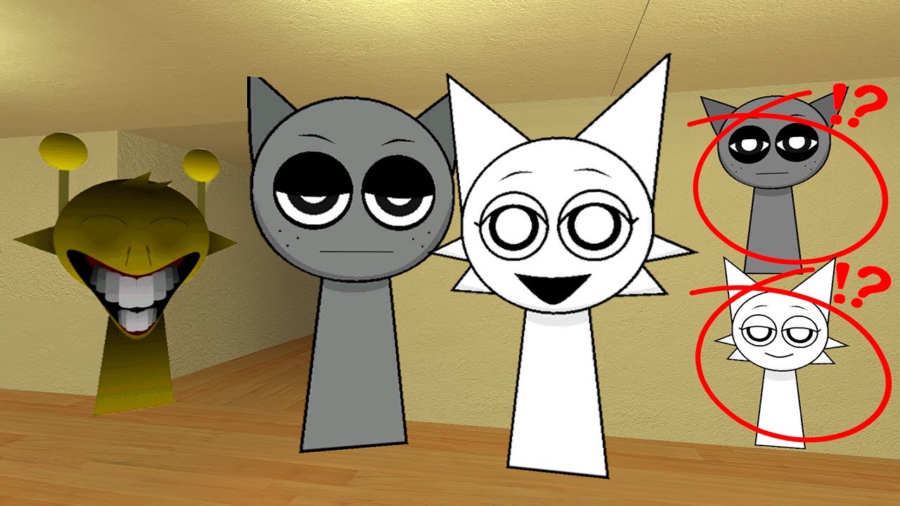 Sprunki Wenda and Gray want me to save their Kids