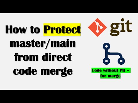 How to Protect Main or Master Branch in GitHub #github #git