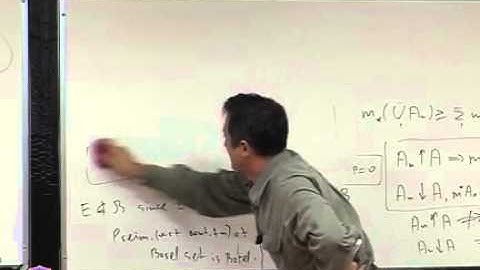 MATH-501 Real Analysis - I Lecture 12