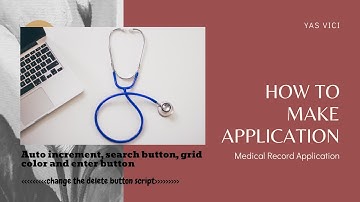 Contoh Aplikasi Rekam Medis (Auto Increment, Search, Grid Color, Enter Button) Visual Studio