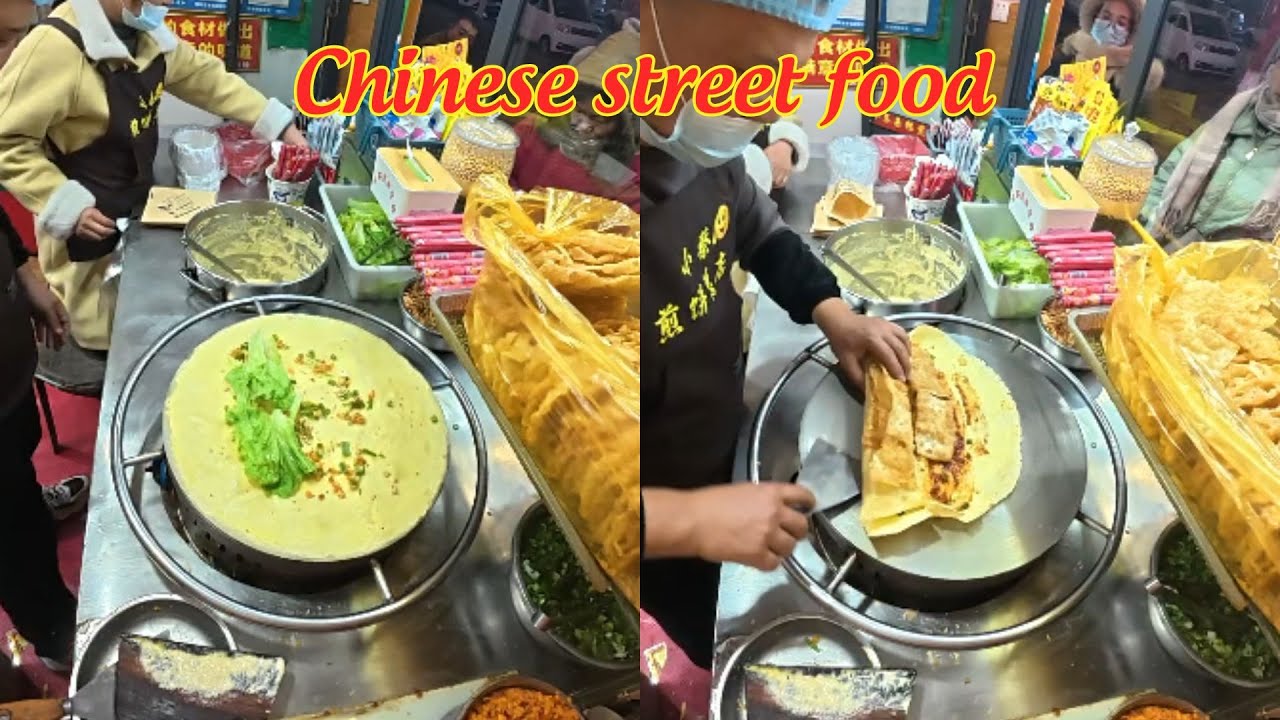 🔴 LIVE 🔴Egg Pancake in cold weather D12-3