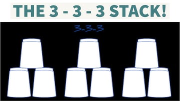 Learning How to Cup Stack - The 3-3-3 Stack | Watch, Learn, Create Ep 7
