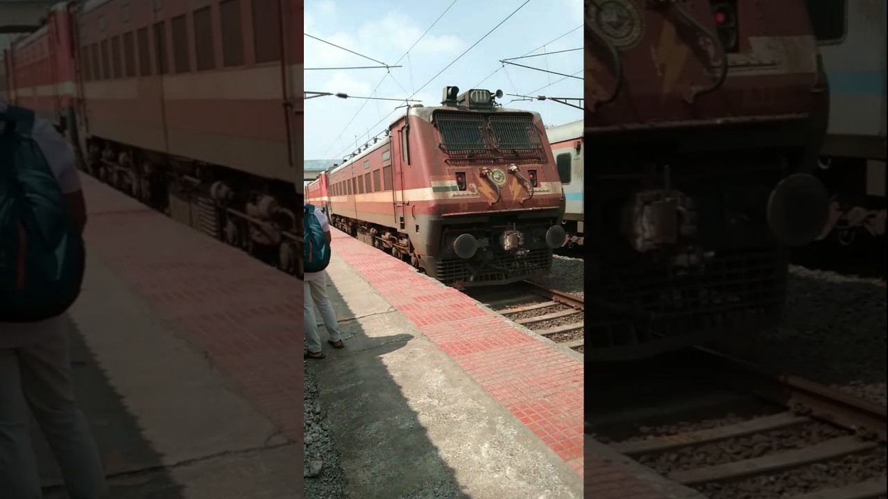 WAP4 AJJ in 4 engine loco 🔥☠️