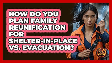 How Do You Plan Family Reunification For Shelter-in-place Vs. Evacuation? - Man vs. Disaster