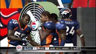 Madden NFL 11 Gameplay - Franchise mode - Indianapolis Colts vs Denver Broncos