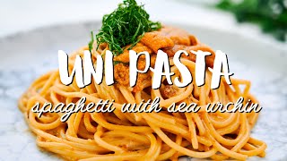 Japanese Uni Pasta Recipe (ウニパスタ) Sea Urchin Spaghetti