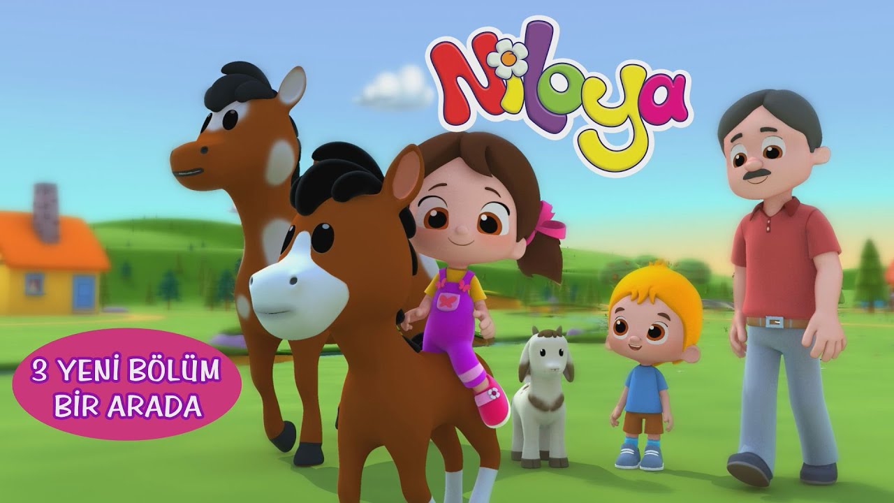 Niloya - 2021 / 3 bölüm bir arada / Tatlı Tay- Top Havuzu - Keçi Kaykayı