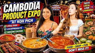Phnom Penh Night Market Food Tour 🇰🇭 | Must-Try Cambodian Street Food! (4K HDR) #shorts