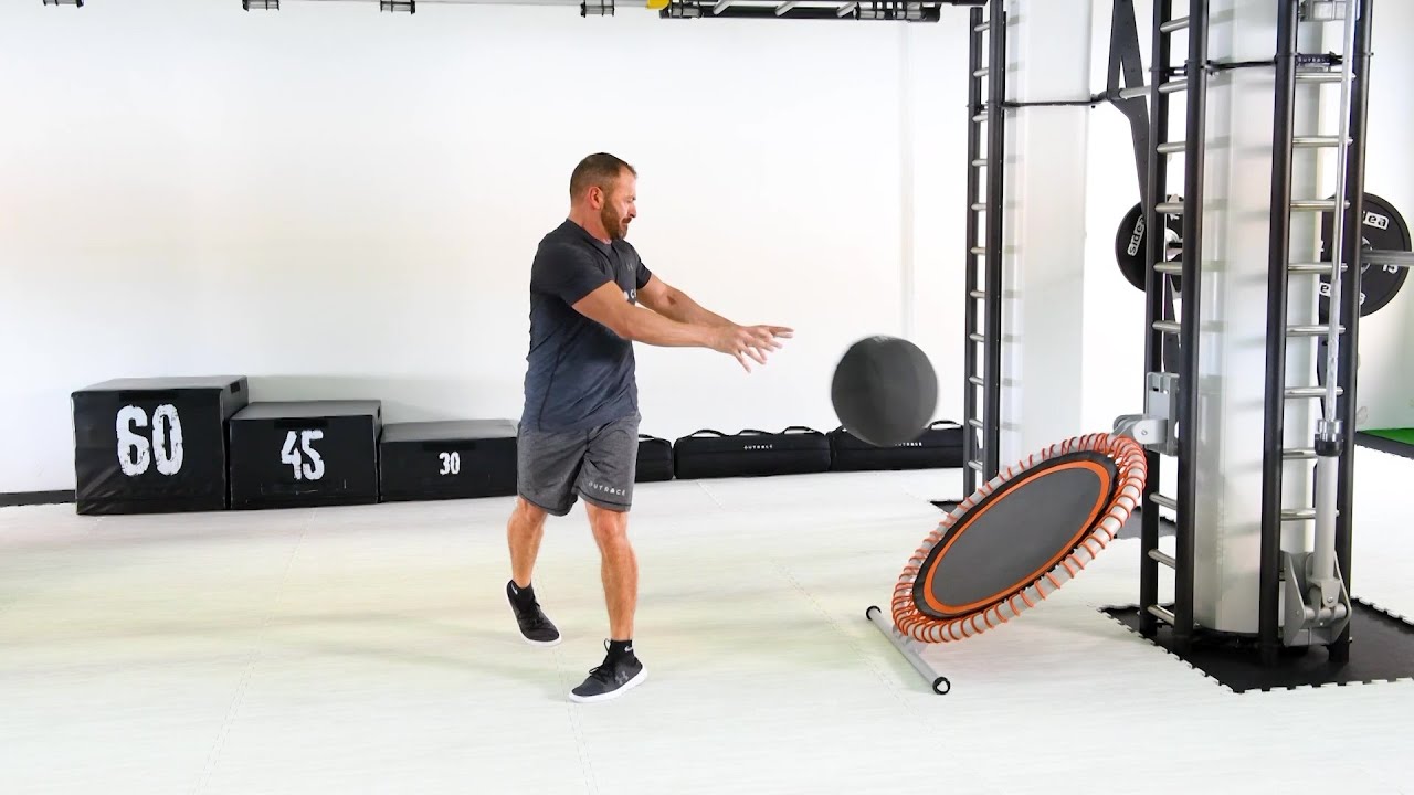 Ball Trampoline Exercises - OUTRACE Fitness 