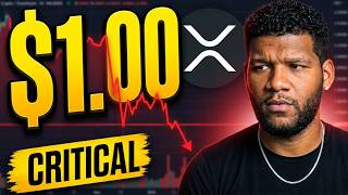 BREAKING NEWS!!! #XRP Is About To Fall Below $1.00 For The First Time Since 2025!!!