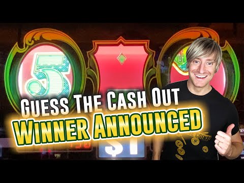 Winning BIG on Cash Machine! 🤩 💵 Winner Announced for Guess The Cash Out