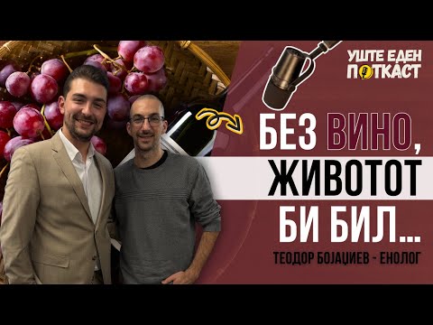 Од лозје до чаша: Уметноста на виното со Теодор Бојаџиев | Уште еден поткаст