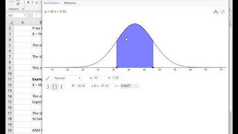 Mean and StDev of IID random variables