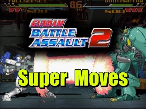 Gundam Battle Assault 2 All Super Moves