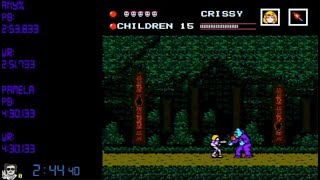 Friday the 13th Any% Speedrun in 2m52s (3rd)