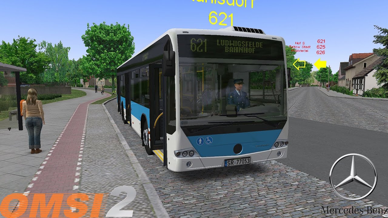 Omsi 2 - Berlin BRT - Line 621 - Mercedes Benz Conecto LF