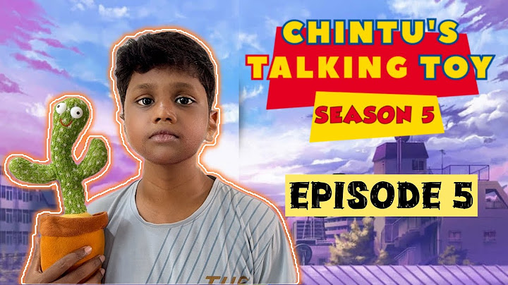 Chintu's Talking Toy | Season 5 | Episode 5 | Velujazz